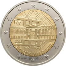 2 EURO Francúzsko 2025 - Louvre - Niké