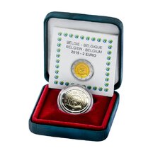 2 EURO Belgicko 2015 - Európsky rok rozvoja - Proof