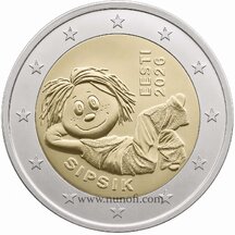 2 EURO Estónsko 2026 - Sipsik