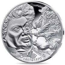 10 Euro Francúzsko 2024 - Alexandre Dumas - Proof