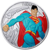 10 Euro Francúzsko 2025 - Superman - kolorovaná