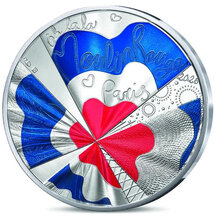 10 Euro Francúzsko 2026 - Moulin Rouge - kolorovaná