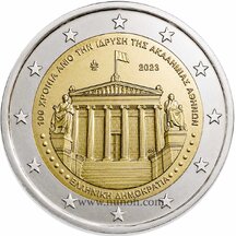 2 EURO Grécko 2026 - Aténska akadémia