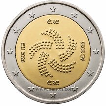 2 EURO Írsko 2026 - Predsedníctvo Rady EÚ