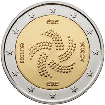 2 EURO Írsko 2026 - Predsedníctvo Rady EÚ