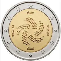 2 EURO Írsko 2026 - Predsedníctvo Rady EÚ