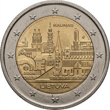 2 EURO Litva 2026 - Kaunas
