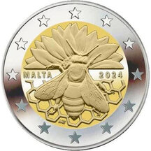 2 EURO Malta 2024 - Maltská včela