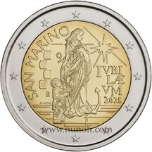 2 EURO San Marino 2025 - Pútnici nádeje
