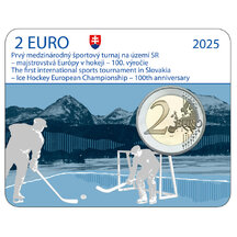 2 EURO Slovensko 2025 - Majstrovstvá Európy v hokeji - coincard