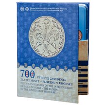 Sada obehových EURO mincí SR 2025 - Zavedenie florénu v Uhorsku - Proof