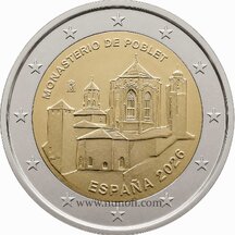 2 EURO Španielsko 2026 - Opátstvo Poblet