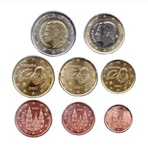 Sada obehových Euro mincí Španielska 2025