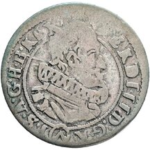 3 Grajciar Ferdinand II. 1624 Viedeň (W)