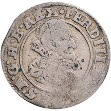 3 Grajciar Ferdinand II. 1627 Praha (PR)