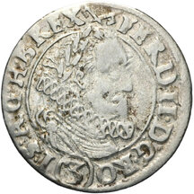 3 Grajciar Ferdinand II. 1627 Vratislav (VR HR)