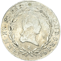 20 Grajciar František II.1795 E
