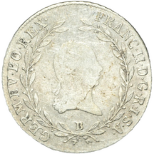 20 Grajciar František II.1804 B
