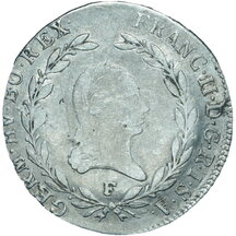 20 Grajciar František II.1804 F