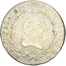 20 Grajciar František II.1808 A