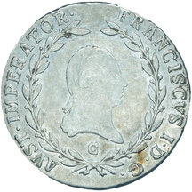 20 Grajciar František II.1809 C