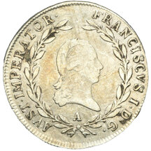20 Grajciar František II.1810 A
