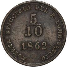 5/10 Soldo František Jozef I.1862 A