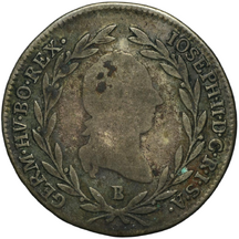 10 Grajciar Jozef II.1788 B
