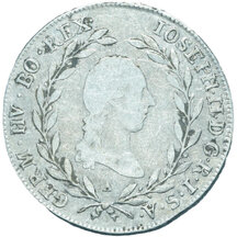 20 Grajciar Jozef II.1787 A