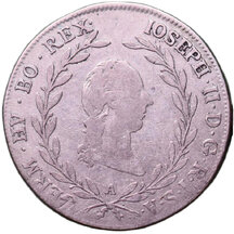 20 Grajciar Jozef II.1787 A