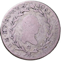 20 Grajciar Jozef II.1788 G