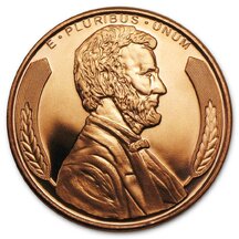 Medená minca Lincoln 1 Unca