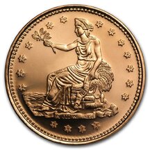 Medená minca Trade Dollar 1 Unca