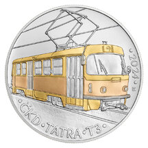 500 Koruna Česko 2024 - Električka ČKD Tatra T3