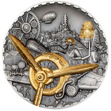 20 Dollars Cook Islands 2025 - Steampunk - Letectvo