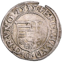1 Denár Ferdinand I. 1535 Kremnica (KB)