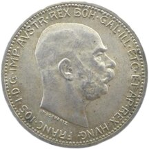 1 Koruna František Jozef I. 1916