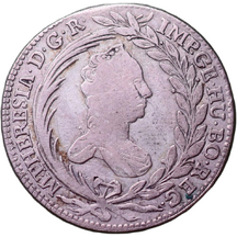 20 Grajciar Mária Terézia 1764