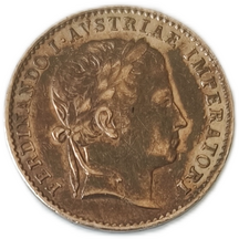 Holdovací žetón Ferdinand V.1835