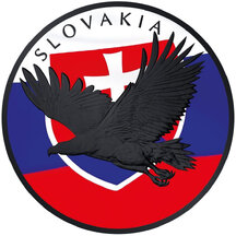 5 Dollars Niue 2023 - Slovenský orol (Black Platinum)