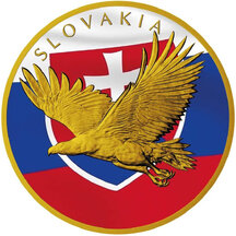 5 Dollars Niue 2023 - Slovenský orol (pozlátená)