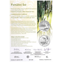 Pamätný list 20 € Dunajské luhy 2025