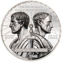 1000 Togrog Mongolsko 2025 - Brutus vs. Caesar - Proof