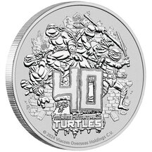 1 Dollar Tuvalu 2024 - Ninja Turtles