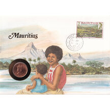 Numizmatická obálka Maurícius 1978