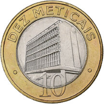 10 Meticais Mozambik 2006