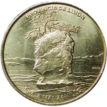 25 Colones Kostarika 2023 - Provincia Limón