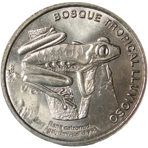 50 Colones Kostarika 2023 - Rosnička červenooká