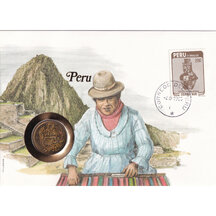 Numizmatická obálka Peru 1982