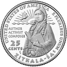 25 Cent USA 2024 - Zitkala-Ša